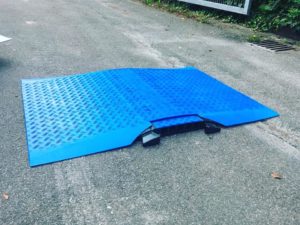 Kabelbrücken für Rollstuhl