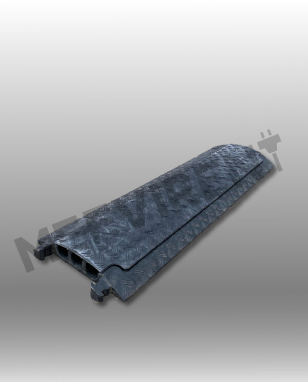 Kabelbrücke Mini (schwarz), 3 Kanäle