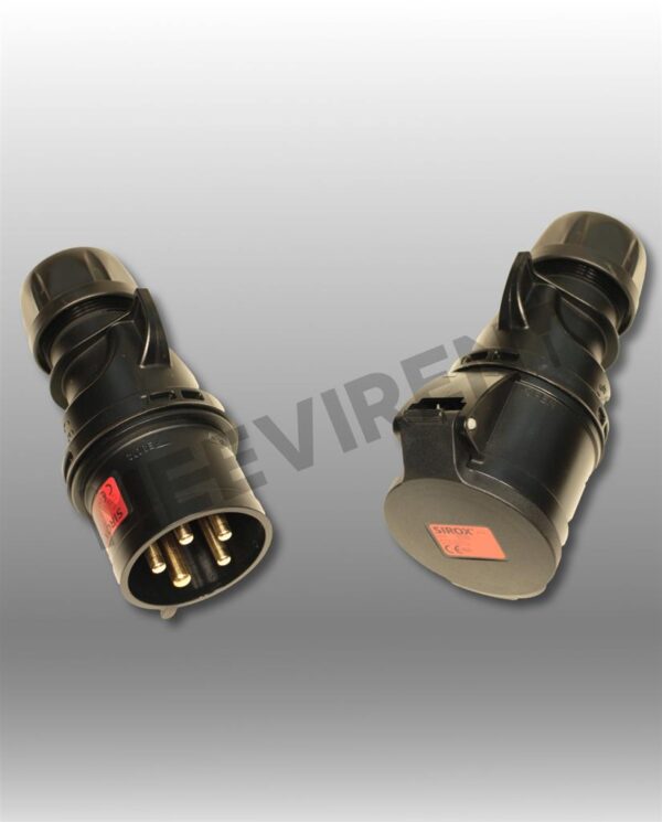 CEE  32A Kabel, 5-pol, 5x6mm2,  10,0 Meter