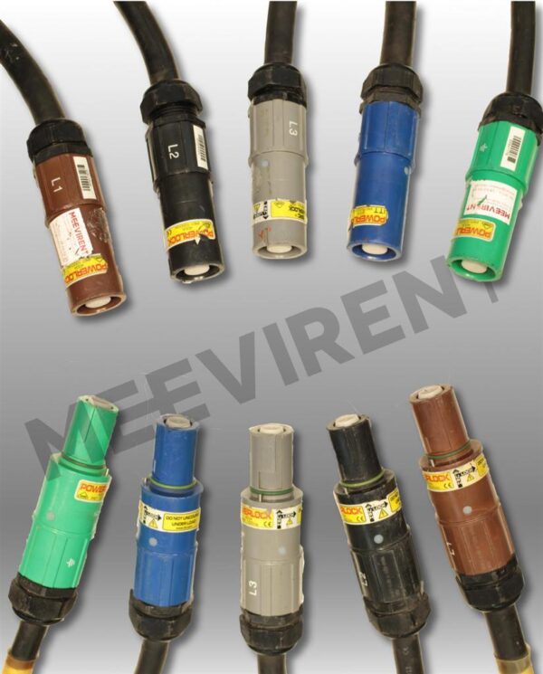 Powerlock 315A Kabelsatz, 4x120mm2/ 1x95mm2,  5,0 Meter