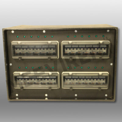 Verteiler CEE 63A auf 4x Harting Han 16B, 1x Schuko, 1x cPot, 1x PE-Dinse