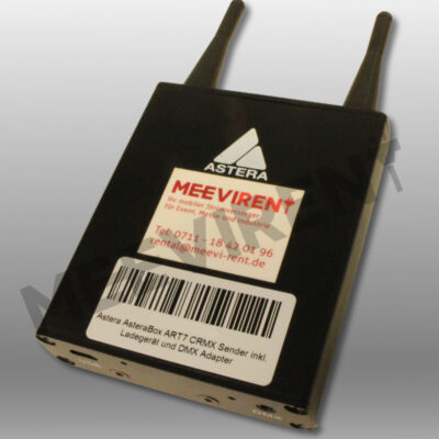 Astera AsteraBox ART7 CRMX Sender inkl. Ladegerät und DMX Adapter