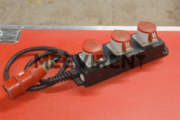 Verteiler CEE  32A auf 3x CEE 32A