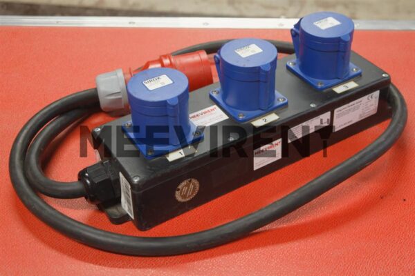 Verteiler CEE 32A auf 3x CEE 32A 3-pol – Bild 4