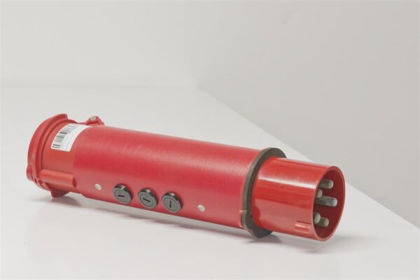 Kabeladapter CEE  63A (m) auf CEE 32A  (fm) mit Sicherung