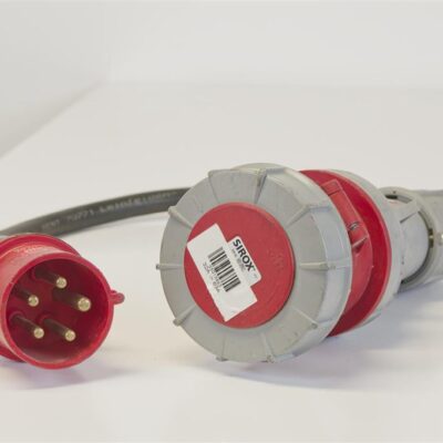 Kabeladapter CEE  32A (m) auf CEE 63A (fm)