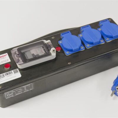 Verteiler Schuko auf Schuko über RCD 16/0,03A