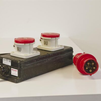 Verteiler CEE 63A auf 2x CEE 63A