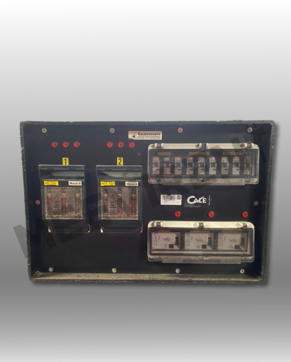 Verteiler Powerlock 400A auf 2x CEE 125A, 2x CEE 63A, 3x Schuko, 1x PE-Dinse – Bild 4