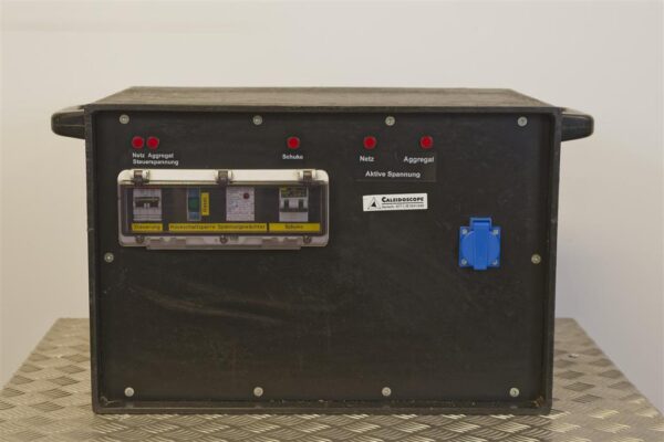 Verteiler 2x CEE 125A auf 1x CEE 125A, 1x Schuko mit FI/LS Notumschalter – Bild 4