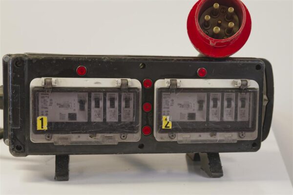 Verteiler CEE  63A auf 2x CEE 32A mit Sicherung und Einzel-Fi – Bild 4
