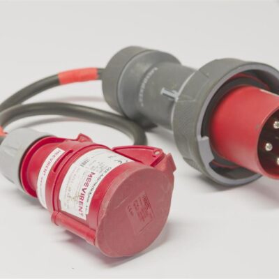 Kabeladapter CEE  63A (m) auf CEE 32A (fm)