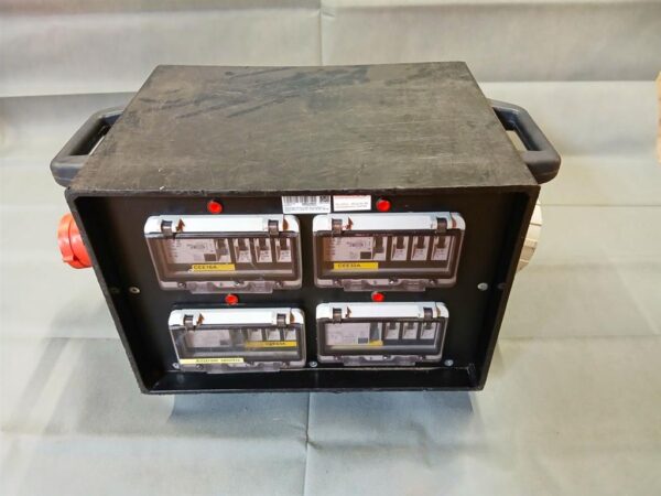 Verteiler CEE 125A auf 1x CEE 125A, 1x CEE 63A, 1x CEE 63A, 1x CEE 32A, 1x CEE 16A, 1x PE-Dinse – Bild 5