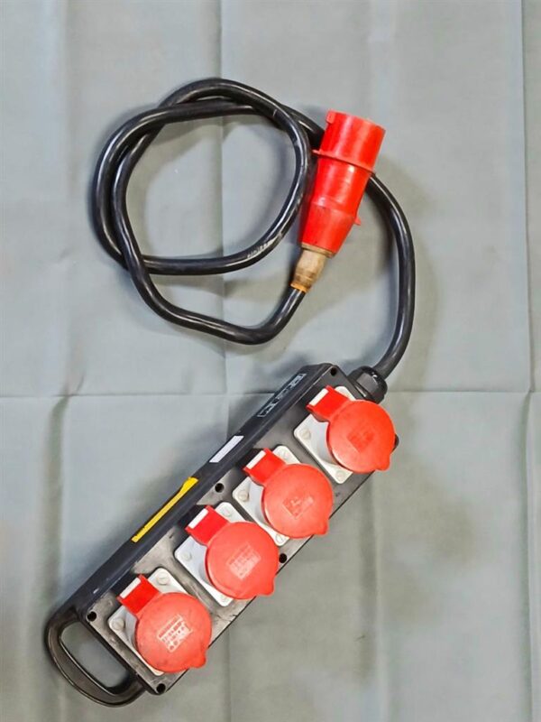 Verteiler CEE 32A auf 4x CEE 32A – Bild 5