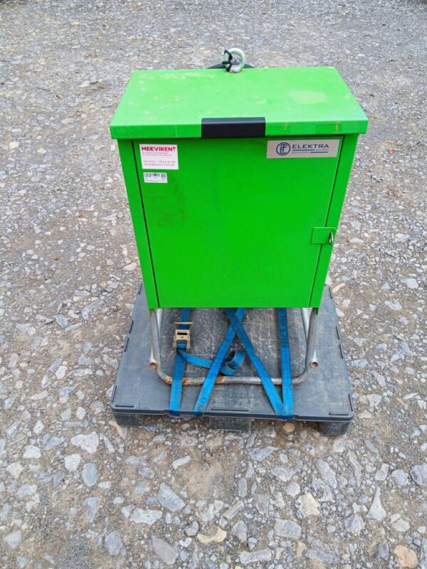 Verteiler (Stahlgehäuse) 63A, CEE 63A auf 2x CEE 32A, 1x CEE 16A, 6x Schuko Sammel RCD – Bild 6