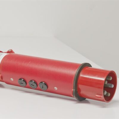 Kabeladapter CEE  63A (m) auf CEE 32A  (fm) mit Sicherung