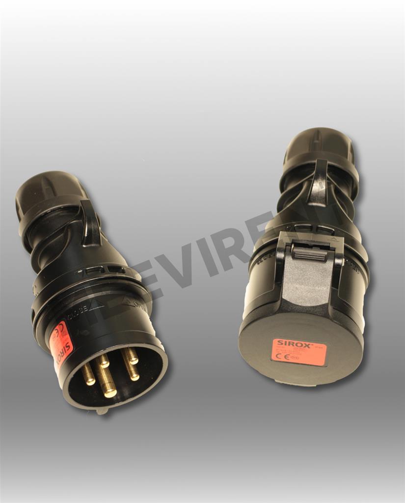 CEE 16A Kabel, 5-pol, 5x2,5mm2, 5,0 Meter