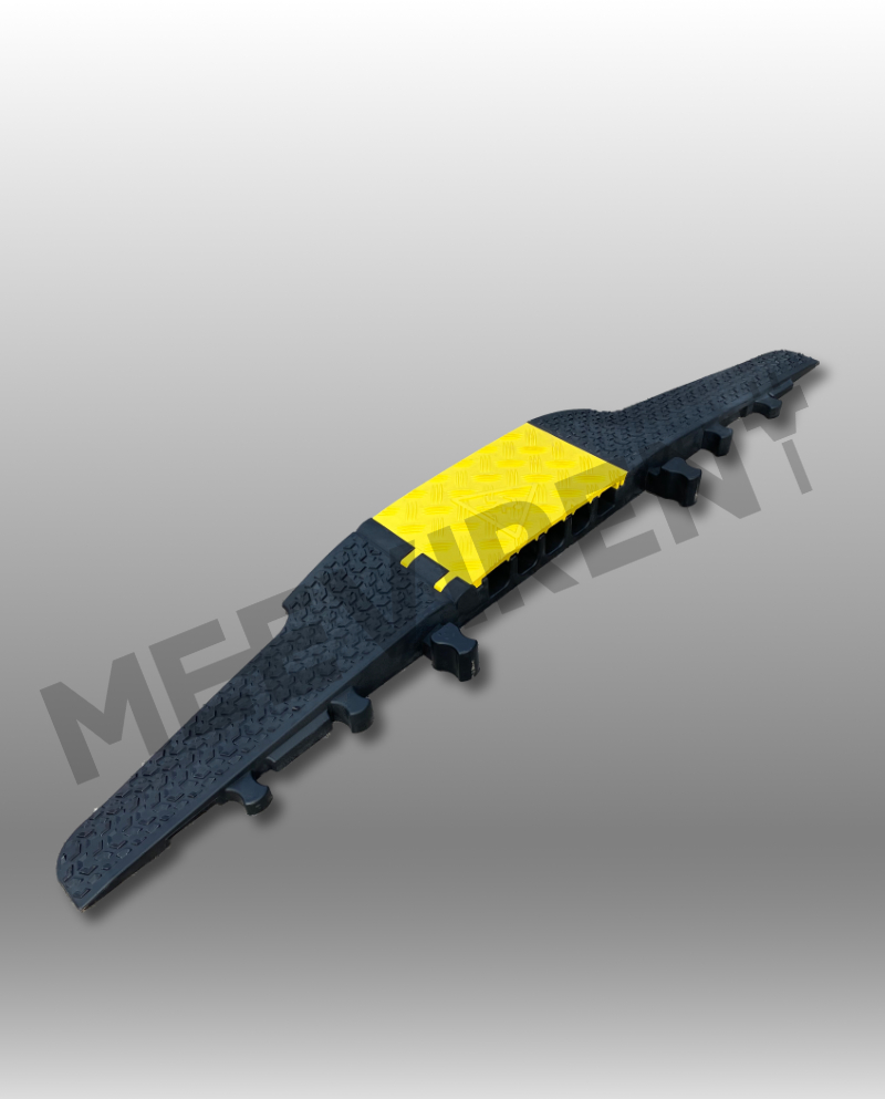 Kabelbrücke Midi 5 2D (schwarz/gelb) Adapter-Endstück Female