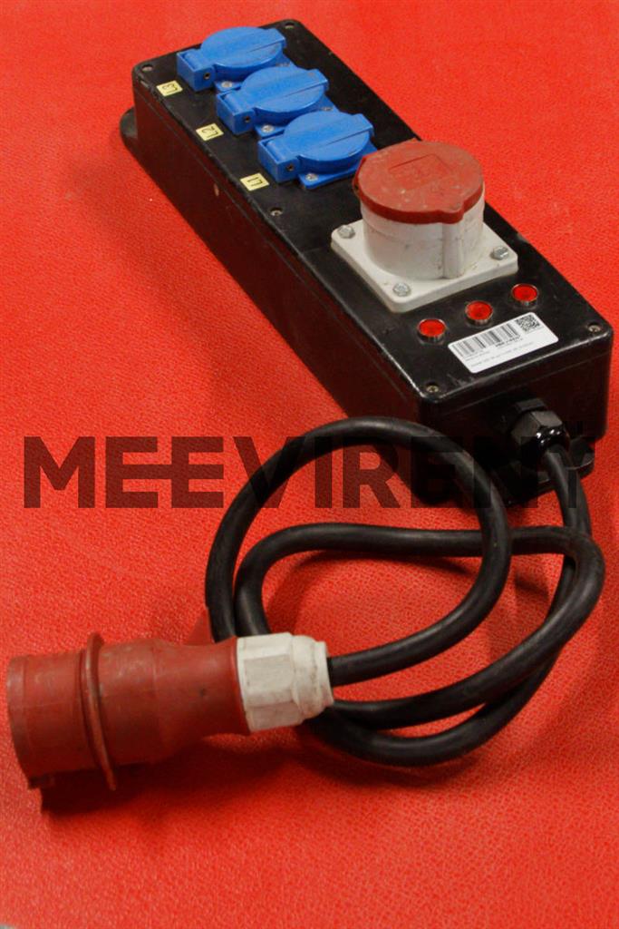 Verteiler CEE 16A auf 1x CEE 16A, 3x Schuko – Bild 4