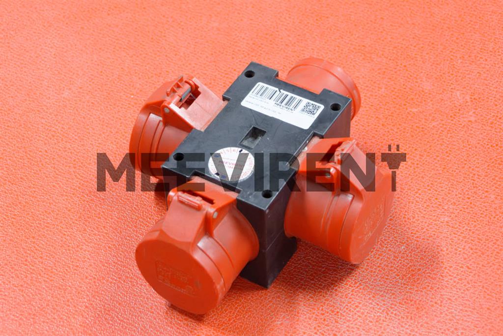 Verteiler CEE 16A auf 3x CEE 16A