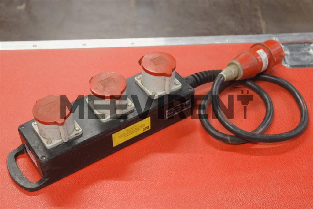 Verteiler CEE 32A auf 3x CEE 32A
