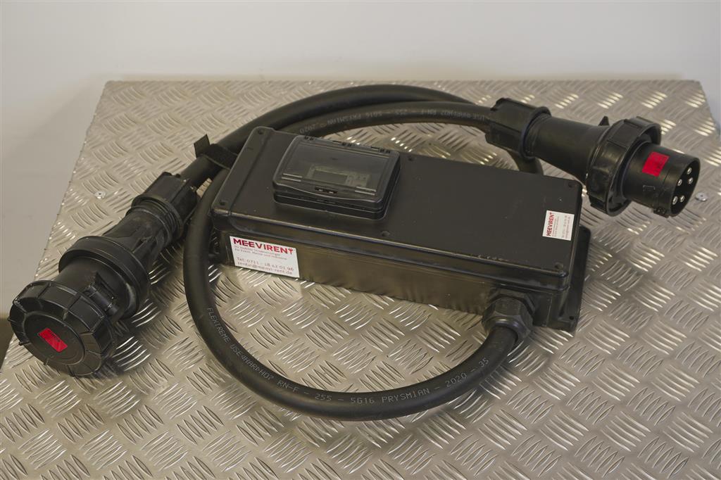 Zähler (VK) CEE 63A auf 1x CEE 63A