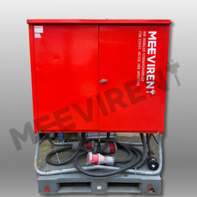 Verteiler (Stahlgehäuse) 400A, Trenner NH3/M12 auf 1x Klemmstelle, 2x Klemmstelle, 2x Klemmstelle