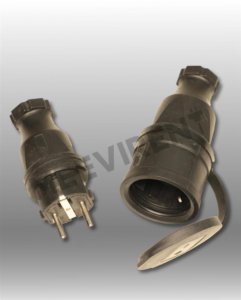 Schuko Kabel, 3x2,5mm2, 1,5 Meter