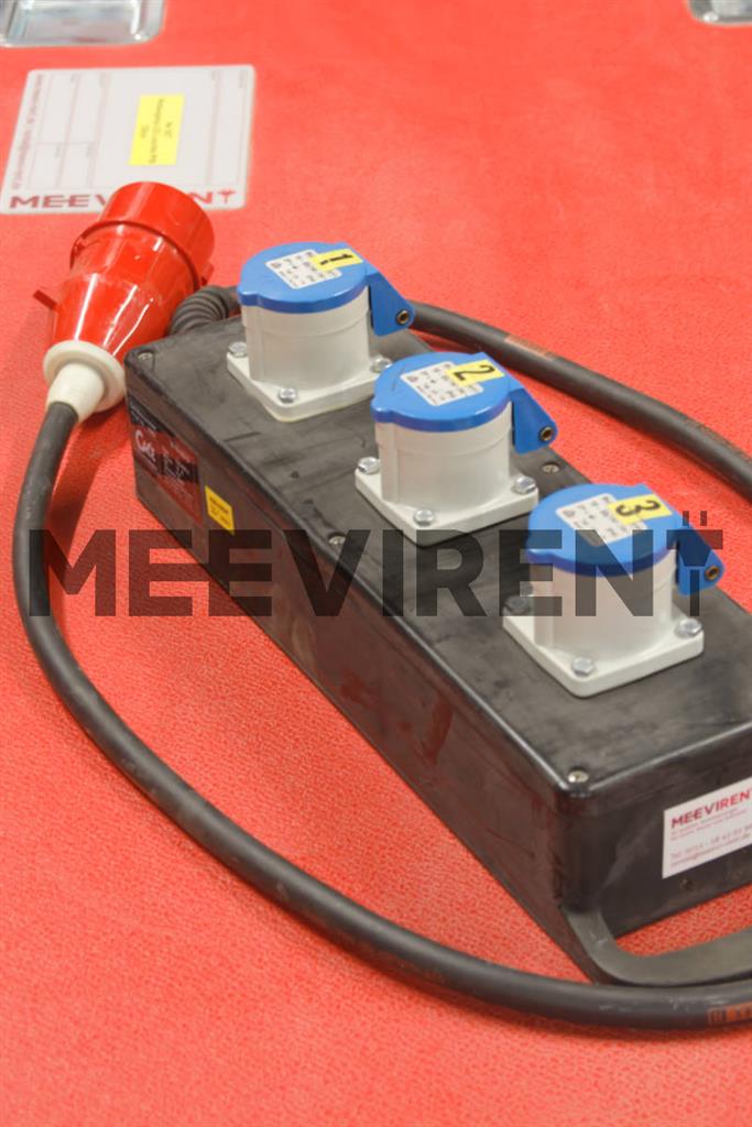 Verteiler CEE 16A auf 3x CEE 16A 3-pol – Bild 4