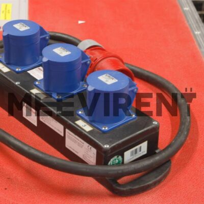Verteiler CEE 32A auf 3x CEE 32A 3-pol