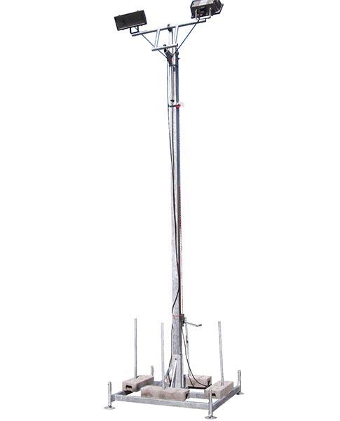 MÜBA Lampenmast Höhe max. 5,00 Meter