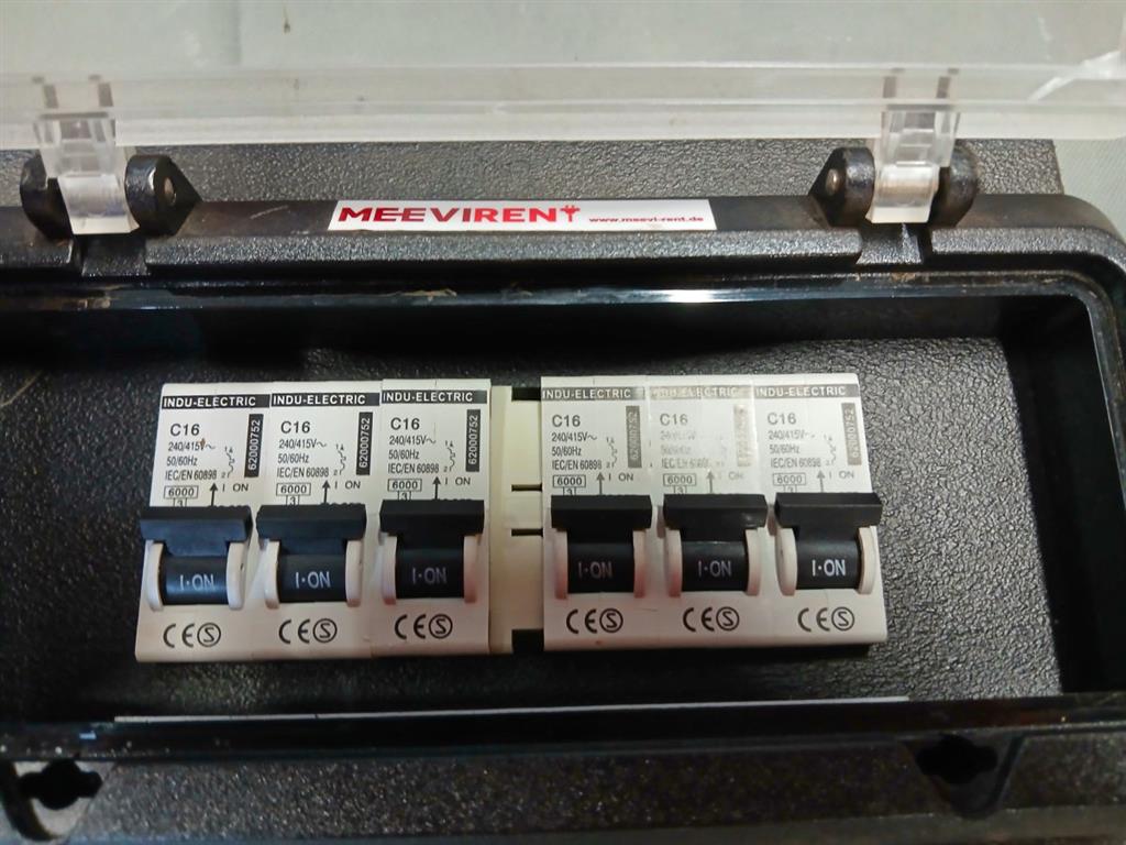 Verteiler CEE 32A auf 2x CEE 16A, 6x Schuko – Bild 5