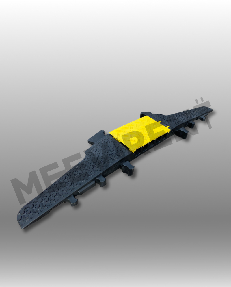 Kabelbrücke Midi 5 2D (schwarz/gelb) Adapter-Endstück Male