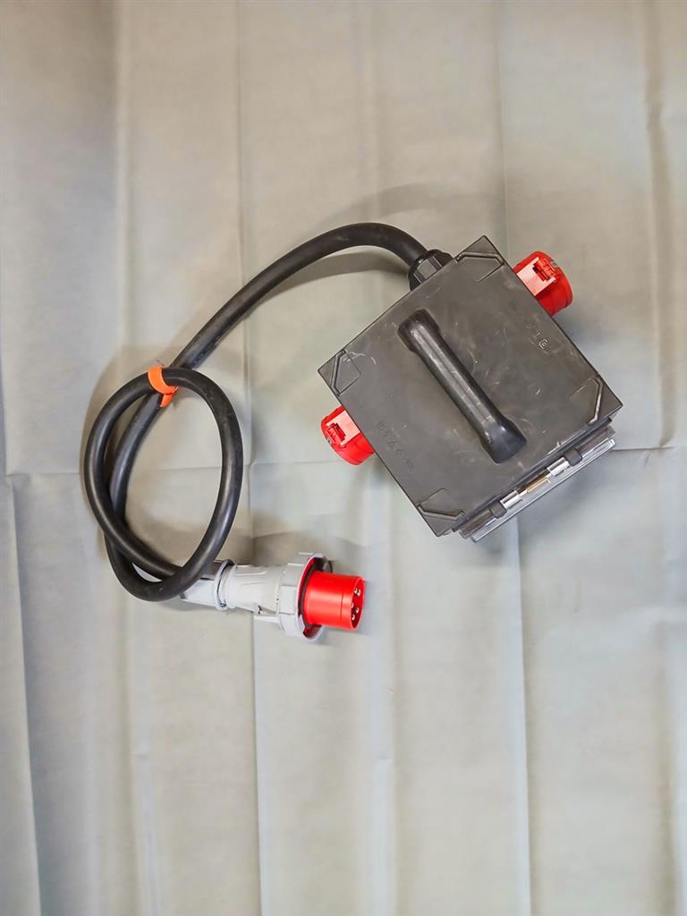 Verteiler CEE 63A auf 2x CEE 32A, mit RCBO – Bild 6
